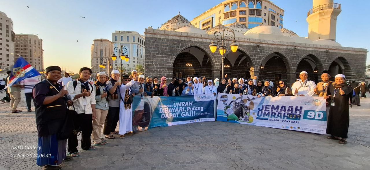 Keberangkatan Jamaah Umroh (09 hari) - 24 September - 02 Oktober 2024 (2)