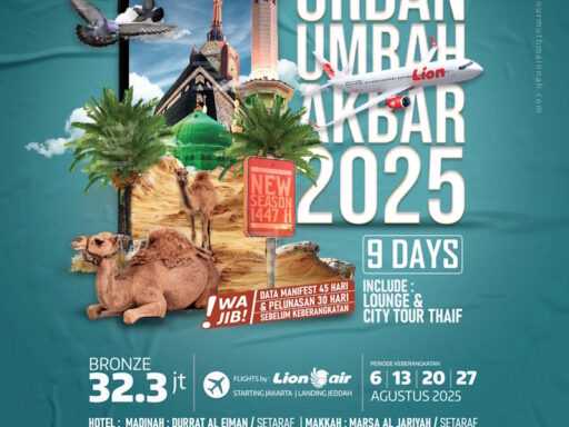 Umroh 9 hari – Agustus 2025