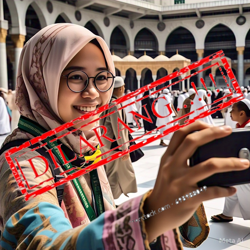 Arab Saudi Melarang Merekam Foto, Video, Live di Masjidil Haram dan Masjid Nabawi