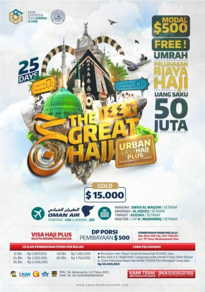 Haji Plus - Khusus 2026 (Masa Tunggu 5 – 7 tahun)